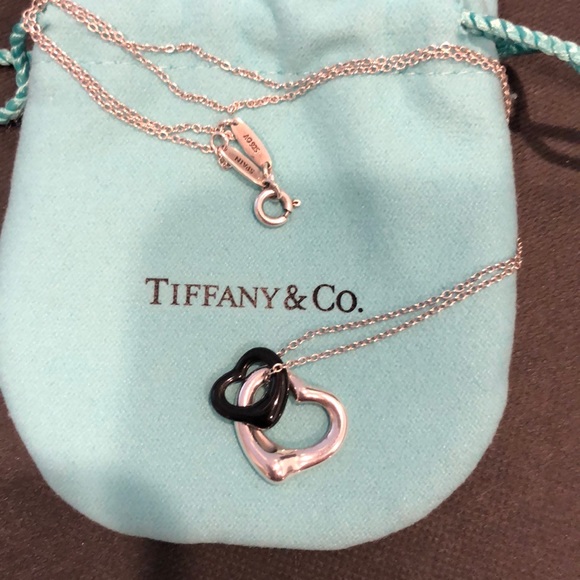 Tiffany & Co. Jewelry - Tiffany & Co Double Heart Necklace